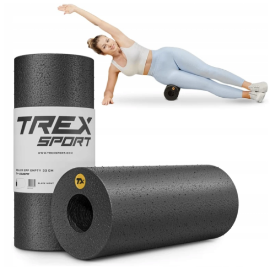 Купити Масажний ролик  Trex Sport TX-033EPR EPP 33 см black у Києві - фото №1